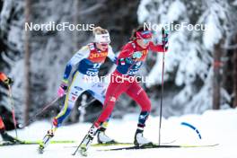 01.01.2024, Toblach, Italy (ITA): Heidi Weng (NOR) - FIS world cup cross-country, tour de ski, pursuit, Toblach (ITA). www.nordicfocus.com. © Modica/NordicFocus. Every downloaded picture is fee-liable.