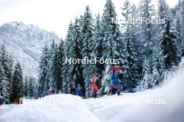 01.01.2024, Toblach, Italy (ITA): Izabela Marcisz (POL), Julia Kern (USA), (l-r)  - FIS world cup cross-country, tour de ski, pursuit, Toblach (ITA). www.nordicfocus.com. © Modica/NordicFocus. Every downloaded picture is fee-liable.