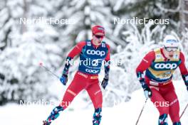 01.01.2024, Toblach, Italy (ITA): Harald Oestberg Amundsen (NOR) - FIS world cup cross-country, tour de ski, pursuit, Toblach (ITA). www.nordicfocus.com. © Modica/NordicFocus. Every downloaded picture is fee-liable.