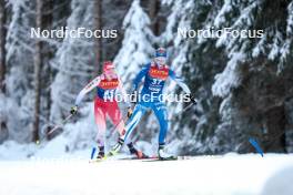 01.01.2024, Toblach, Italy (ITA): Anne Kyllonen (FIN) - FIS world cup cross-country, tour de ski, pursuit, Toblach (ITA). www.nordicfocus.com. © Modica/NordicFocus. Every downloaded picture is fee-liable.