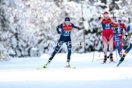 01.01.2024, Toblach, Italy (ITA): Caterina Ganz (ITA) - FIS world cup cross-country, tour de ski, pursuit, Toblach (ITA). www.nordicfocus.com. © Modica/NordicFocus. Every downloaded picture is fee-liable.