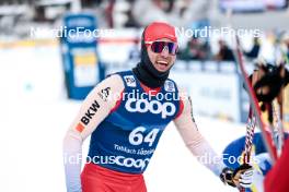 01.01.2024, Toblach, Italy (ITA): Roman Schaad (SUI) - FIS world cup cross-country, tour de ski, pursuit, Toblach (ITA). www.nordicfocus.com. © Modica/NordicFocus. Every downloaded picture is fee-liable.
