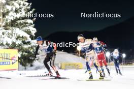 03.01.2024, Davos, Switzerland (SUI): Anian Sossau (GER), Johan Haeggstroem (SWE), (l-r)  - FIS world cup cross-country, tour de ski, individual sprint, Davos (SUI). www.nordicfocus.com. © Modica/NordicFocus. Every downloaded picture is fee-liable.