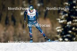 03.01.2024, Davos, Switzerland (SUI): Maurice Manificat (FRA) - FIS world cup cross-country, tour de ski, individual sprint, Davos (SUI). www.nordicfocus.com. © Modica/NordicFocus. Every downloaded picture is fee-liable.