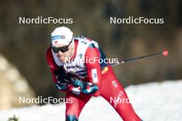 03.01.2024, Davos, Switzerland (SUI): Paal Golberg (NOR) - FIS world cup cross-country, tour de ski, individual sprint, Davos (SUI). www.nordicfocus.com. © Modica/NordicFocus. Every downloaded picture is fee-liable.