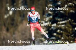 03.01.2024, Davos, Switzerland (SUI): Candide Pralong (SUI) - FIS world cup cross-country, tour de ski, individual sprint, Davos (SUI). www.nordicfocus.com. © Modica/NordicFocus. Every downloaded picture is fee-liable.