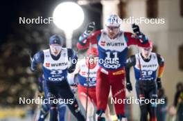 03.01.2024, Davos, Switzerland (SUI): Elia Barp (ITA) - FIS world cup cross-country, tour de ski, individual sprint, Davos (SUI). www.nordicfocus.com. © Modica/NordicFocus. Every downloaded picture is fee-liable.