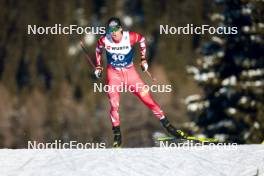 03.01.2024, Davos, Switzerland (SUI): Michael Foettinger (AUT) - FIS world cup cross-country, tour de ski, individual sprint, Davos (SUI). www.nordicfocus.com. © Modica/NordicFocus. Every downloaded picture is fee-liable.