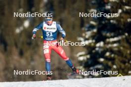 03.01.2024, Davos, Switzerland (SUI): Adam Fellner (CZE) - FIS world cup cross-country, tour de ski, individual sprint, Davos (SUI). www.nordicfocus.com. © Modica/NordicFocus. Every downloaded picture is fee-liable.