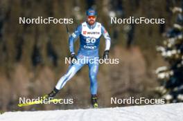 03.01.2024, Davos, Switzerland (SUI): Perttu Hyvarinen (FIN) - FIS world cup cross-country, tour de ski, individual sprint, Davos (SUI). www.nordicfocus.com. © Modica/NordicFocus. Every downloaded picture is fee-liable.