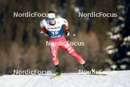 03.01.2024, Davos, Switzerland (SUI): Maciej Starega (POL) - FIS world cup cross-country, tour de ski, individual sprint, Davos (SUI). www.nordicfocus.com. © Modica/NordicFocus. Every downloaded picture is fee-liable.