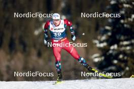 03.01.2024, Davos, Switzerland (SUI): Erik Valnes (NOR) - FIS world cup cross-country, tour de ski, individual sprint, Davos (SUI). www.nordicfocus.com. © Modica/NordicFocus. Every downloaded picture is fee-liable.