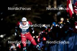 03.01.2024, Davos, Switzerland (SUI): Erik Valnes (NOR) - FIS world cup cross-country, tour de ski, individual sprint, Davos (SUI). www.nordicfocus.com. © Modica/NordicFocus. Every downloaded picture is fee-liable.