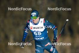 03.01.2024, Davos, Switzerland (SUI): Maurice Manificat (FRA) - FIS world cup cross-country, tour de ski, individual sprint, Davos (SUI). www.nordicfocus.com. © Modica/NordicFocus. Every downloaded picture is fee-liable.