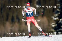 03.01.2024, Davos, Switzerland (SUI): Cyril Faehndrich (SUI) - FIS world cup cross-country, tour de ski, individual sprint, Davos (SUI). www.nordicfocus.com. © Modica/NordicFocus. Every downloaded picture is fee-liable.