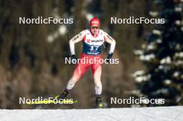 03.01.2024, Davos, Switzerland (SUI): Janik Riebli (SUI) - FIS world cup cross-country, tour de ski, individual sprint, Davos (SUI). www.nordicfocus.com. © Modica/NordicFocus. Every downloaded picture is fee-liable.