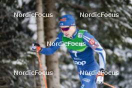 04.01.2024, Davos, Switzerland (SUI): Lauri Vuorinen (FIN) - FIS world cup cross-country, tour de ski, pursuit, Davos (SUI). www.nordicfocus.com. © Modica/NordicFocus. Every downloaded picture is fee-liable.