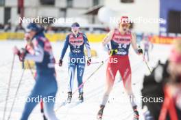 04.01.2024, Davos, Switzerland (SUI): Vilma Ryytty (FIN) - FIS world cup cross-country, tour de ski, pursuit, Davos (SUI). www.nordicfocus.com. © Modica/NordicFocus. Every downloaded picture is fee-liable.