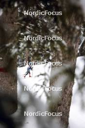 04.01.2024, Davos, Switzerland (SUI): Victoria Carl (GER), Moa Ilar (SWE), (l-r)  - FIS world cup cross-country, tour de ski, pursuit, Davos (SUI). www.nordicfocus.com. © Modica/NordicFocus. Every downloaded picture is fee-liable.