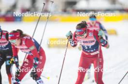 04.01.2024, Davos, Switzerland (SUI): Heidi Weng (NOR) - FIS world cup cross-country, tour de ski, pursuit, Davos (SUI). www.nordicfocus.com. © Modica/NordicFocus. Every downloaded picture is fee-liable.