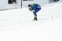 04.01.2024, Davos, Switzerland (SUI): Fedor Karpov (KAZ) - FIS world cup cross-country, tour de ski, pursuit, Davos (SUI). www.nordicfocus.com. © Modica/NordicFocus. Every downloaded picture is fee-liable.