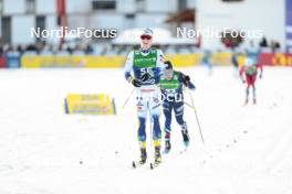 04.01.2024, Davos, Switzerland (SUI): Jens Burman (SWE) - FIS world cup cross-country, tour de ski, pursuit, Davos (SUI). www.nordicfocus.com. © Modica/NordicFocus. Every downloaded picture is fee-liable.