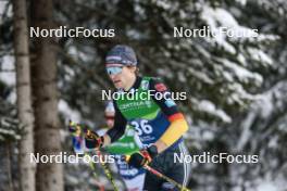 04.01.2024, Davos, Switzerland (SUI): Friedrich Moch (GER) - FIS world cup cross-country, tour de ski, pursuit, Davos (SUI). www.nordicfocus.com. © Modica/NordicFocus. Every downloaded picture is fee-liable.