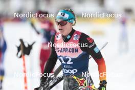 04.01.2024, Davos, Switzerland (SUI): Victoria Carl (GER) - FIS world cup cross-country, tour de ski, pursuit, Davos (SUI). www.nordicfocus.com. © Modica/NordicFocus. Every downloaded picture is fee-liable.