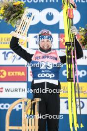 04.01.2024, Davos, Switzerland (SUI): Kerttu Niskanen (FIN) - FIS world cup cross-country, tour de ski, pursuit, Davos (SUI). www.nordicfocus.com. © Modica/NordicFocus. Every downloaded picture is fee-liable.