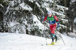 04.01.2024, Davos, Switzerland (SUI): Erik Valnes (NOR) - FIS world cup cross-country, tour de ski, pursuit, Davos (SUI). www.nordicfocus.com. © Modica/NordicFocus. Every downloaded picture is fee-liable.
