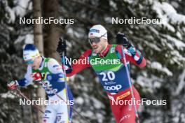 04.01.2024, Davos, Switzerland (SUI): Paal Golberg (NOR) - FIS world cup cross-country, tour de ski, pursuit, Davos (SUI). www.nordicfocus.com. © Modica/NordicFocus. Every downloaded picture is fee-liable.