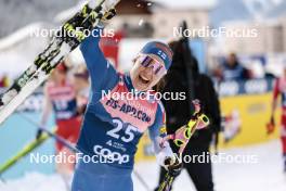 04.01.2024, Davos, Switzerland (SUI): Kerttu Niskanen (FIN) - FIS world cup cross-country, tour de ski, pursuit, Davos (SUI). www.nordicfocus.com. © Modica/NordicFocus. Every downloaded picture is fee-liable.
