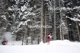 04.01.2024, Davos, Switzerland (SUI): Anja Weber (SUI) - FIS world cup cross-country, tour de ski, pursuit, Davos (SUI). www.nordicfocus.com. © Modica/NordicFocus. Every downloaded picture is fee-liable.
