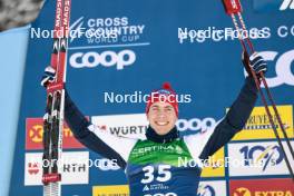 04.01.2024, Davos, Switzerland (SUI): Henrik Doennestad (NOR) - FIS world cup cross-country, tour de ski, pursuit, Davos (SUI). www.nordicfocus.com. © Modica/NordicFocus. Every downloaded picture is fee-liable.