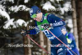 04.01.2024, Davos, Switzerland (SUI): Maurice Manificat (FRA) - FIS world cup cross-country, tour de ski, pursuit, Davos (SUI). www.nordicfocus.com. © Modica/NordicFocus. Every downloaded picture is fee-liable.