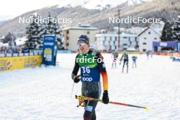 04.01.2024, Davos, Switzerland (SUI): Friedrich Moch (GER) - FIS world cup cross-country, tour de ski, pursuit, Davos (SUI). www.nordicfocus.com. © Modica/NordicFocus. Every downloaded picture is fee-liable.