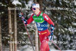 04.01.2024, Davos, Switzerland (SUI): Ansgar Evensen (NOR) - FIS world cup cross-country, tour de ski, pursuit, Davos (SUI). www.nordicfocus.com. © Modica/NordicFocus. Every downloaded picture is fee-liable.