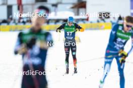 04.01.2024, Davos, Switzerland (SUI): Lucas Boegl (GER) - FIS world cup cross-country, tour de ski, pursuit, Davos (SUI). www.nordicfocus.com. © Modica/NordicFocus. Every downloaded picture is fee-liable.