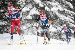 04.01.2024, Davos, Switzerland (SUI): Coletta Rydzek (GER) - FIS world cup cross-country, tour de ski, pursuit, Davos (SUI). www.nordicfocus.com. © Modica/NordicFocus. Every downloaded picture is fee-liable.