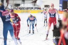 04.01.2024, Davos, Switzerland (SUI): Vilma Ryytty (FIN) - FIS world cup cross-country, tour de ski, pursuit, Davos (SUI). www.nordicfocus.com. © Modica/NordicFocus. Every downloaded picture is fee-liable.