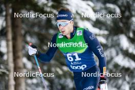 04.01.2024, Davos, Switzerland (SUI): Paolo Ventura (ITA) - FIS world cup cross-country, tour de ski, pursuit, Davos (SUI). www.nordicfocus.com. © Modica/NordicFocus. Every downloaded picture is fee-liable.