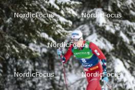 04.01.2024, Davos, Switzerland (SUI): Erik Valnes (NOR) - FIS world cup cross-country, tour de ski, pursuit, Davos (SUI). www.nordicfocus.com. © Modica/NordicFocus. Every downloaded picture is fee-liable.