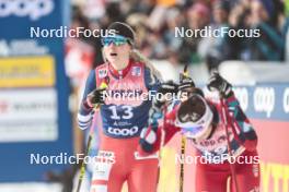 04.01.2024, Davos, Switzerland (SUI): Katerina Janatova (CZE) - FIS world cup cross-country, tour de ski, pursuit, Davos (SUI). www.nordicfocus.com. © Modica/NordicFocus. Every downloaded picture is fee-liable.
