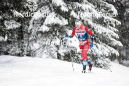 04.01.2024, Davos, Switzerland (SUI): Mathilde Myhrvold (NOR) - FIS world cup cross-country, tour de ski, pursuit, Davos (SUI). www.nordicfocus.com. © Modica/NordicFocus. Every downloaded picture is fee-liable.