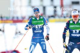 04.01.2024, Davos, Switzerland (SUI): Joni Maki (FIN) - FIS world cup cross-country, tour de ski, pursuit, Davos (SUI). www.nordicfocus.com. © Modica/NordicFocus. Every downloaded picture is fee-liable.