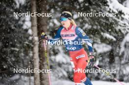 04.01.2024, Davos, Switzerland (SUI): Katerina Janatova (CZE) - FIS world cup cross-country, tour de ski, pursuit, Davos (SUI). www.nordicfocus.com. © Modica/NordicFocus. Every downloaded picture is fee-liable.