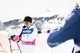 02.01.2024, Davos, Switzerland (SUI): Rosie Brennan (USA) - FIS world cup cross-country, tour de ski, training, Davos (SUI). www.nordicfocus.com. © Modica/NordicFocus. Every downloaded picture is fee-liable.