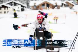 02.01.2024, Davos, Switzerland (SUI): Roman Schaad (SUI) - FIS world cup cross-country, tour de ski, training, Davos (SUI). www.nordicfocus.com. © Modica/NordicFocus. Every downloaded picture is fee-liable.