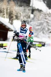02.01.2024, Davos, Switzerland (SUI): Delphine Claudel (FRA) - FIS world cup cross-country, tour de ski, training, Davos (SUI). www.nordicfocus.com. © Modica/NordicFocus. Every downloaded picture is fee-liable.