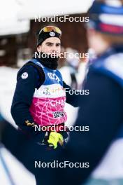 02.01.2024, Davos, Switzerland (SUI): Jules Chappaz (FRA) - FIS world cup cross-country, tour de ski, training, Davos (SUI). www.nordicfocus.com. © Modica/NordicFocus. Every downloaded picture is fee-liable.